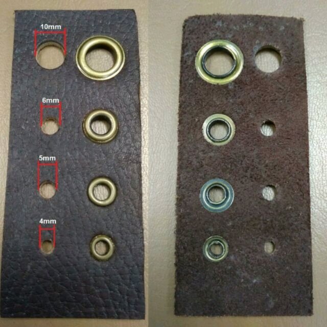 [10 bộ] ORE tán đồng thao D 4ly, 5ly, 6ly, 8ly, 10ly, 2 chi tiết