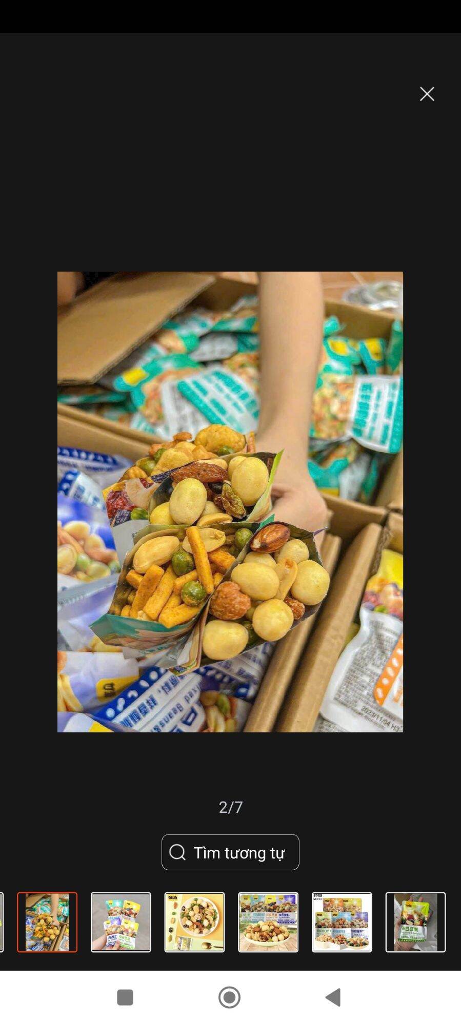Hạt mix vị dinh dưỡng MÀU TÍM