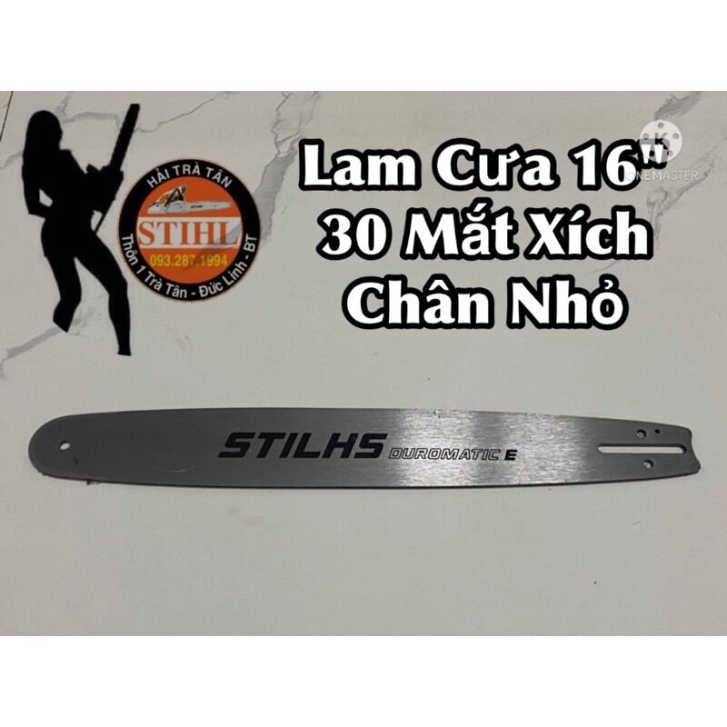 Lam cưa xích lating 16" 30 mắt xích
