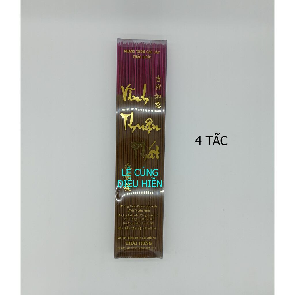 Nhang thảo dược vĩnh thuận phát 4 tấc