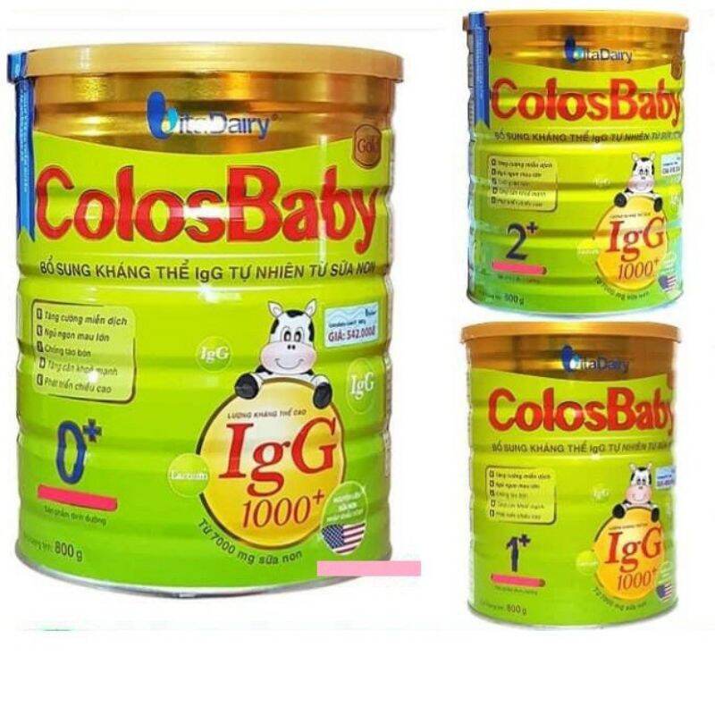 Sữa bột colosbaby gold 1+/2+/0+ 800g