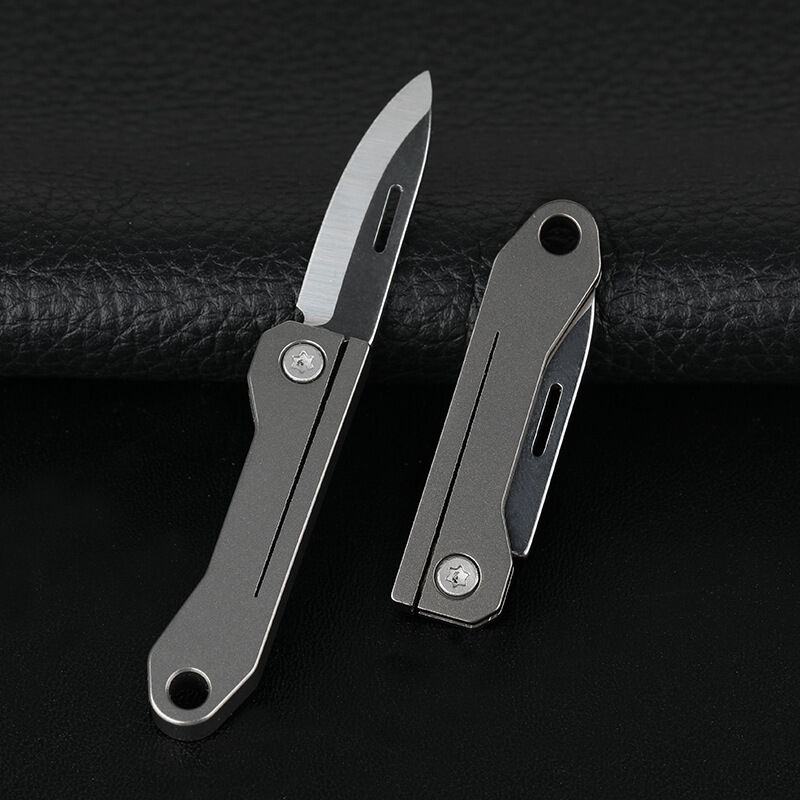 Móc khóa rạch thùng titanium edc đa năng độc đáo