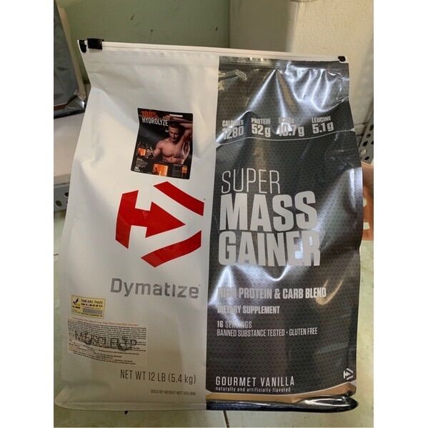 Sữa tăng cân Super Mass Gainer 12LBS (5,4kg)