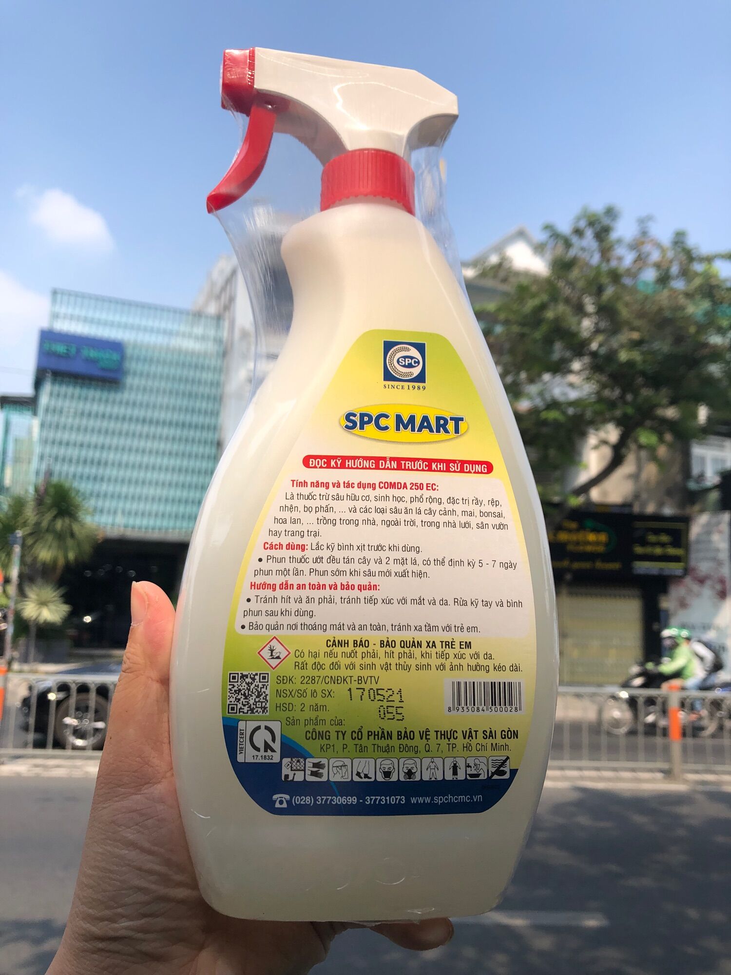 Dung dịch pha sẵn trừ Rệp Sáp, Bọ Trĩ COMDA tiện dụng 650ml