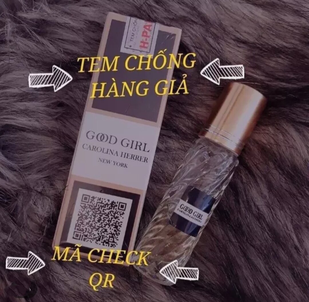 TINH DẦU NƯỚC HOA PHÁP GOODGIRL 12ml