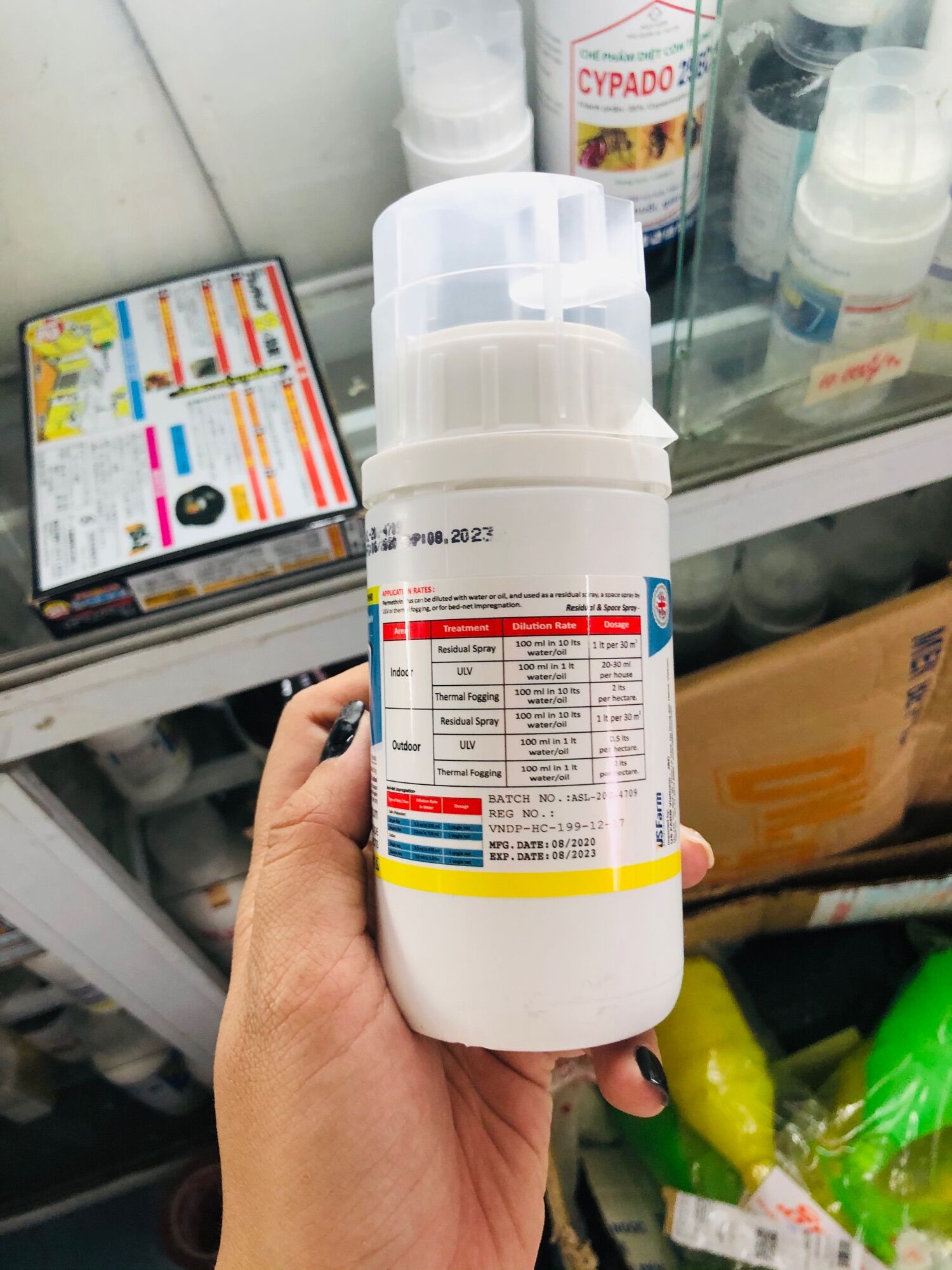 PERMETHRIN PLUS (200ml) - Thuốc diệt muỗi, côn trùng