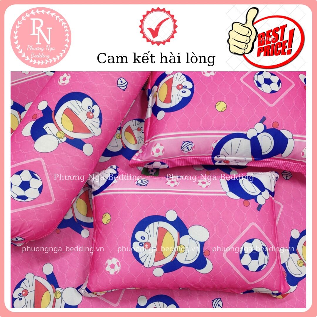 [HCM]Bộ ga 4 món thun lạnh Việt Nam mẫu Doraemon