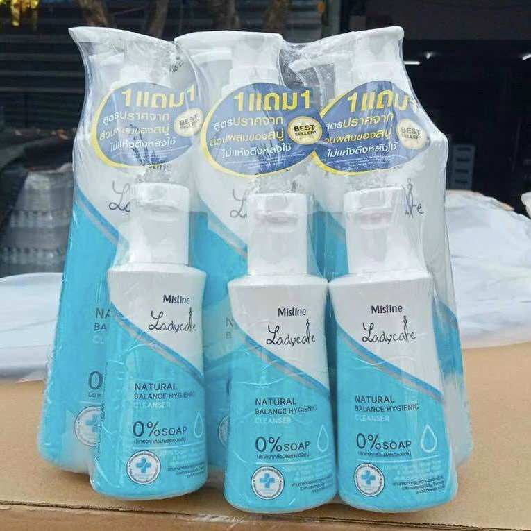 [CHÍNH HÃNG][Chỉ bán hàng thái]Dung Dịch Vệ Sinh Mistine Lady Care Thái (Lốc 2 Chai)