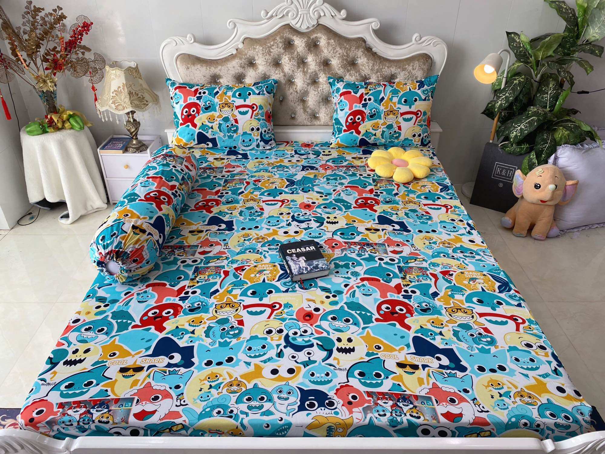 Drap lẻ thun hàn quốc 3d