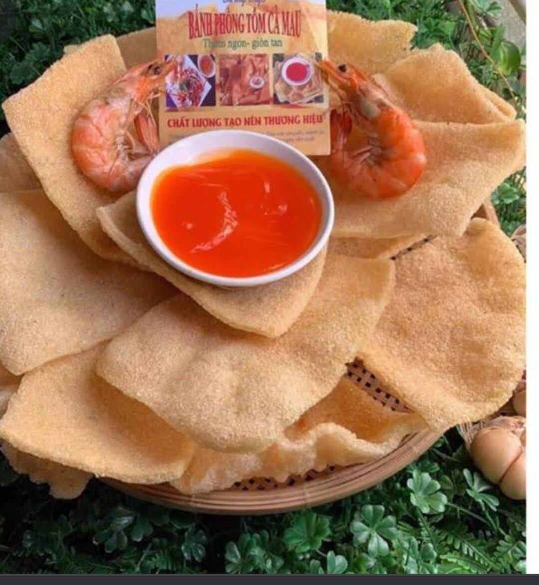 Bánh phồng tôm thy tài | đặc sản cà mau | 500g | bánh phồng tôm