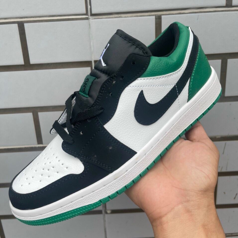 Giày Jordan xanh lá cổ thấp nam nữ - Ann Shoes