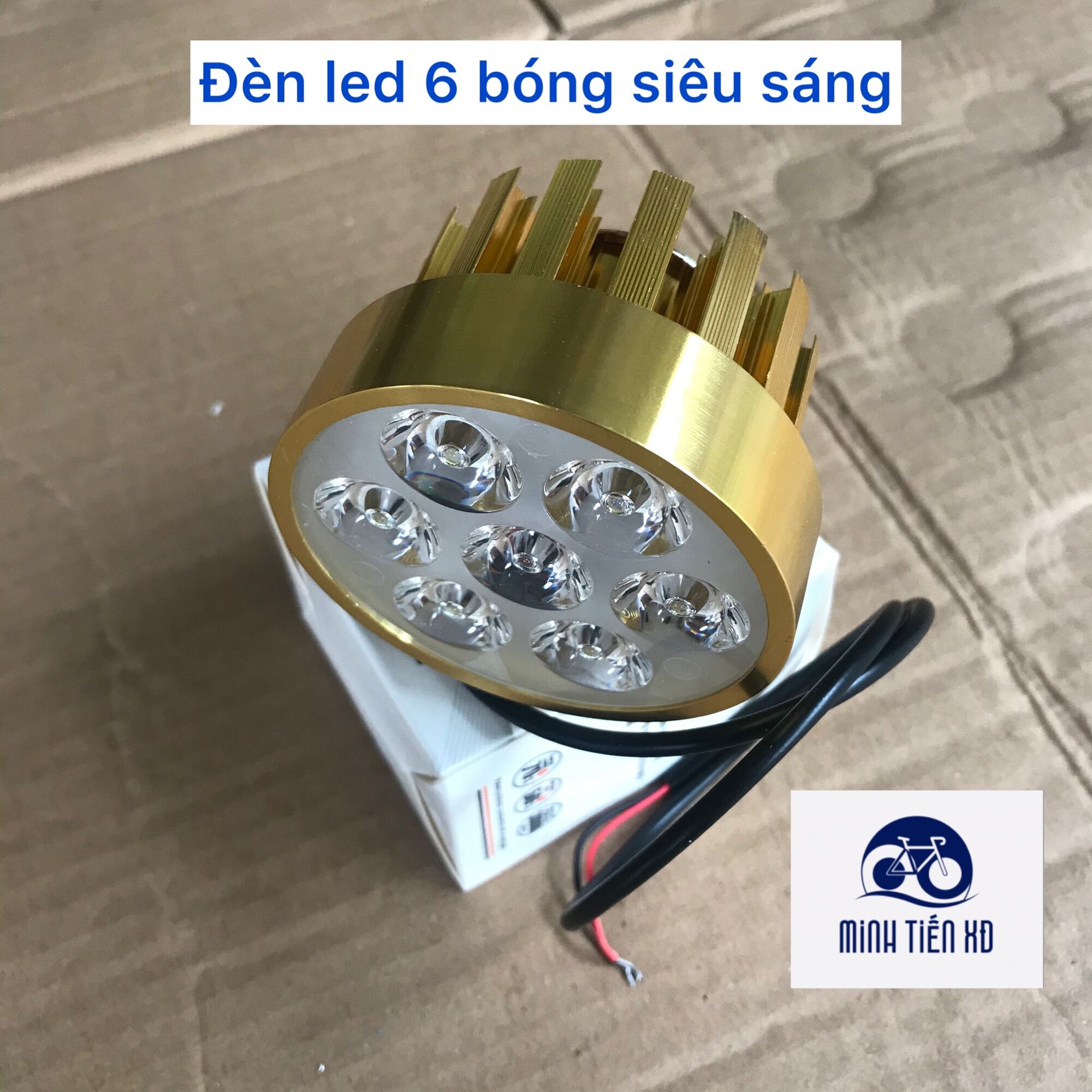 Đèn siêu sáng 6 bóng tiết kiệm điện 12-150v