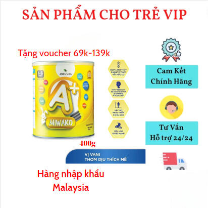 Sữa miwako a+ vani 400g