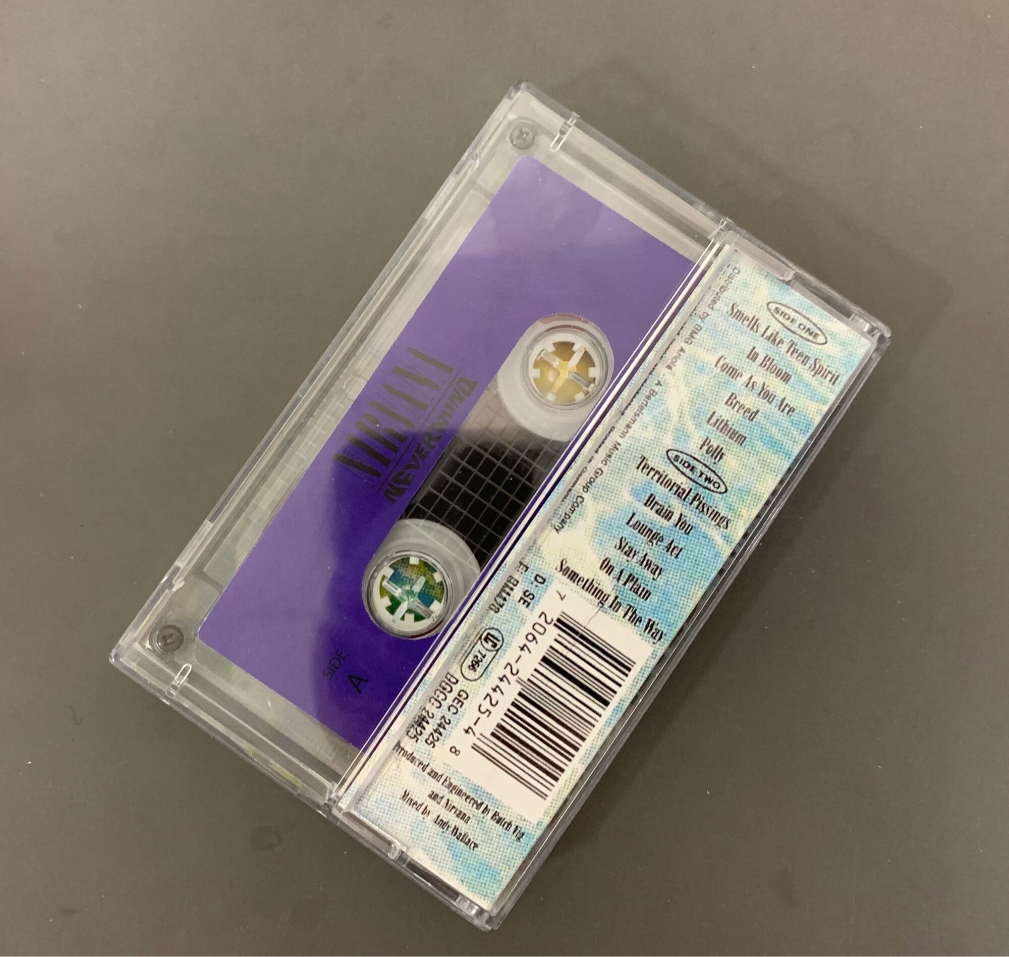 Băng cassette Nivana Nevermind
