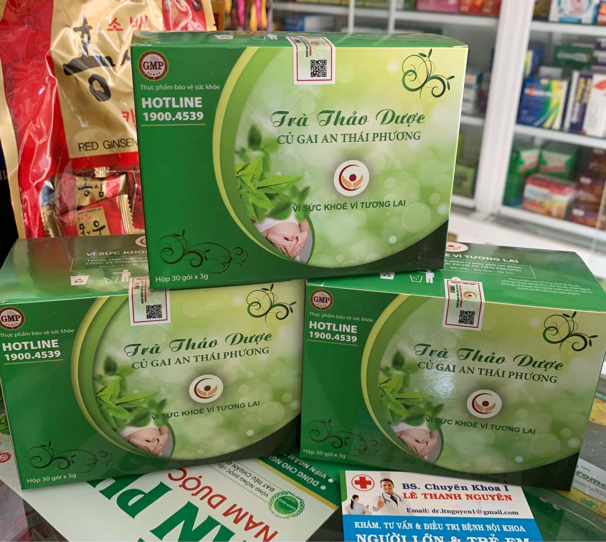 HCM Combo 3 hộp Trà thảo dược an thai An Thái Phương