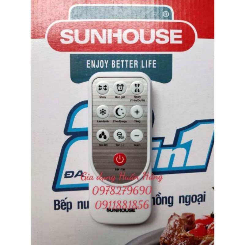 ĐIỀU KHIỂN QUẠT ĐIỀU HOÀ HƠI NƯỚC SHD7723