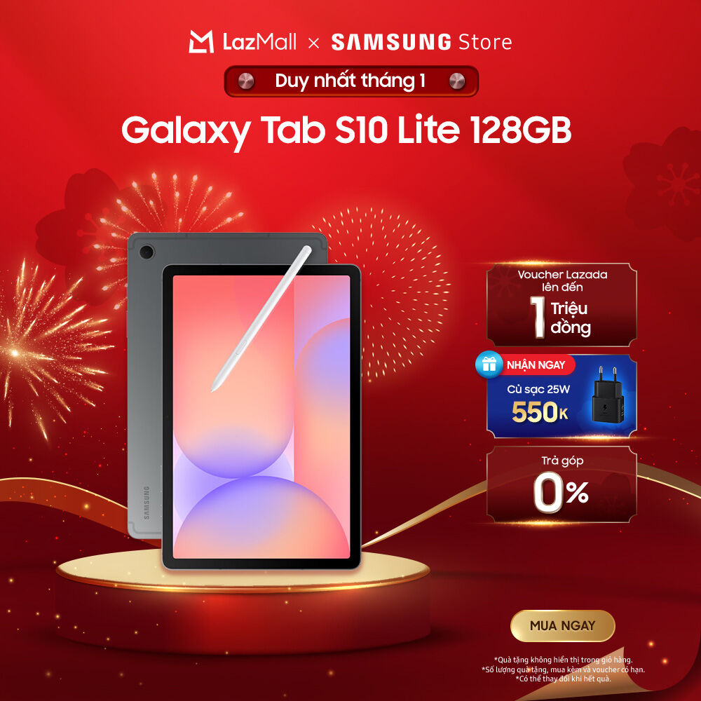 Máy tính bảng Samsung Galaxy Tab S10 Lite Wifi 6GB 128GB