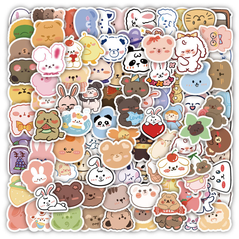 Set 20/50/100 hình dán sticker chống thấm nước M5