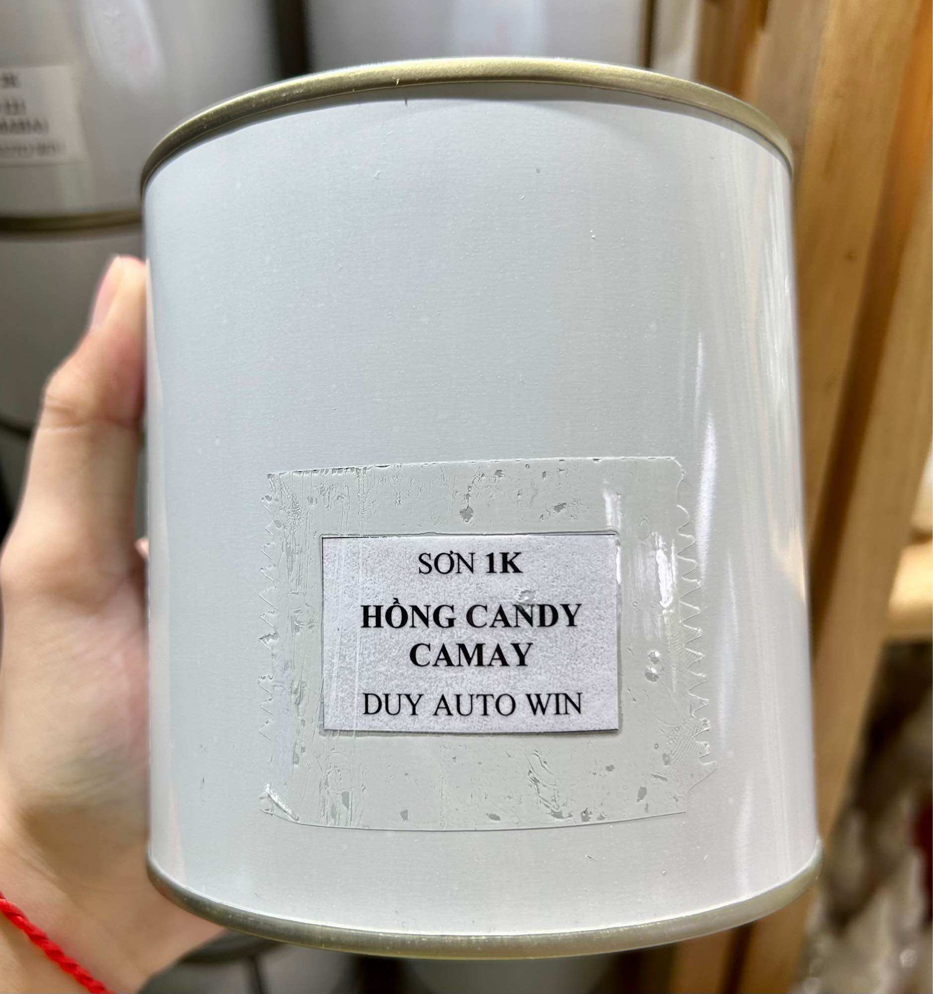 Sơn màu hồng candy có camay - sơn 1k