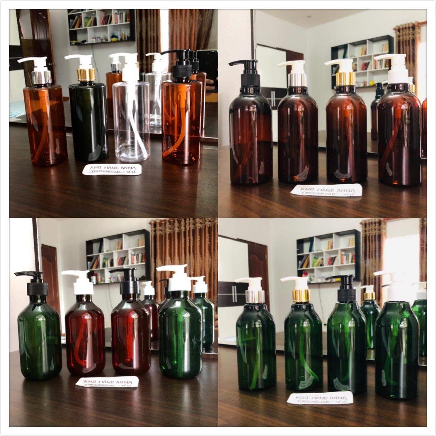 5 CHAI 300ML XỊT SƯƠNG MÀU NÂU / MÀU XANH - COMBO 5 CHAI PET NHỰA MÀU NÂU ,MÀU XANH XỊT PHUN SƯƠNG- 5 CHAI CHIẾT MỸ PHẨM