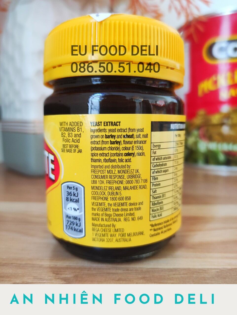 Mứt Bơ Men Phết Yeast Extract Thượng Hạng