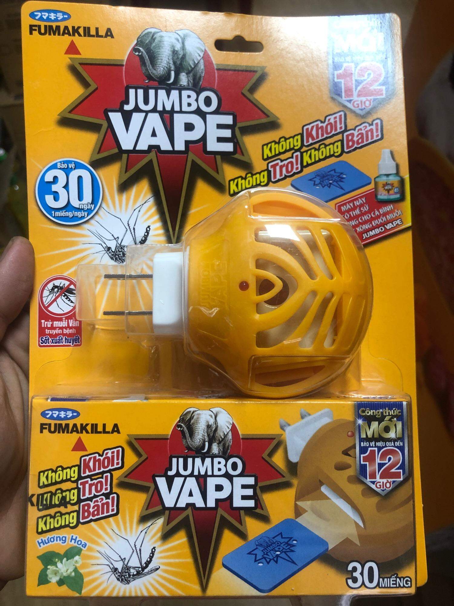 Máy xông đuổi muỗi dạng miếng Jumbo Vape
