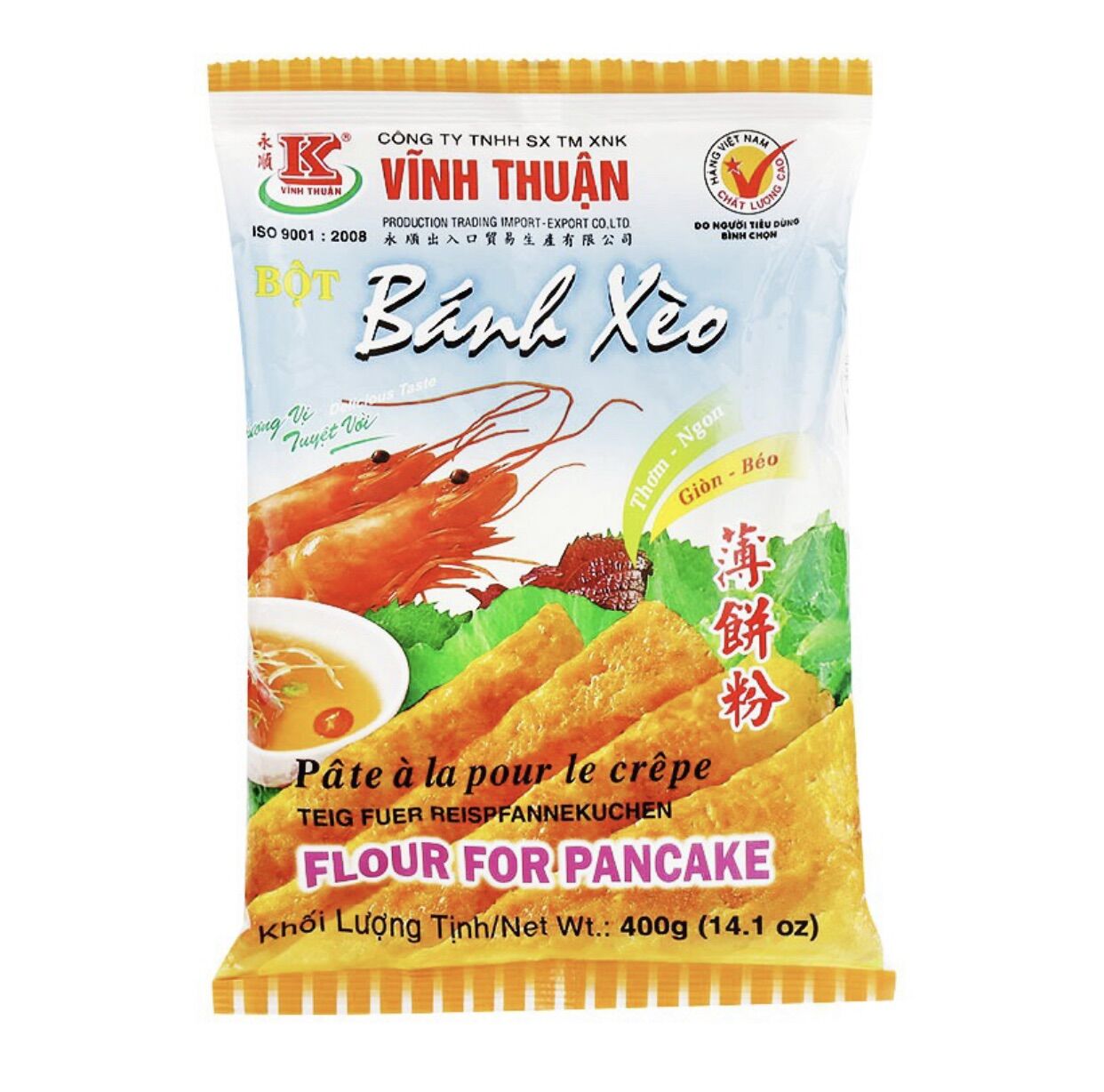 Bột bánh xèo Vĩnh Thuận gói 400g