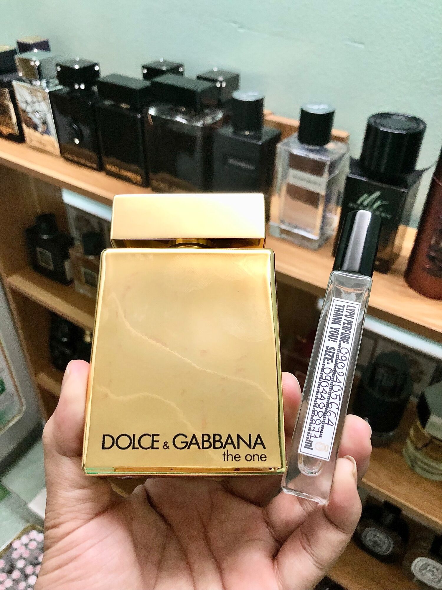 Nước hoa nam dg the one gold for men edp intense