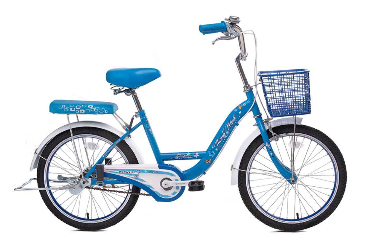 Xe đạp xe đạp thống nhất Neo 20-02 Xe Đạp Thép 20 Inch Xe Đạp Màu Trắng