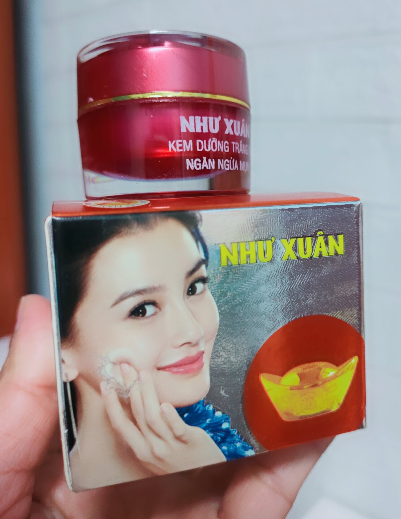 Combo 2 kem như xuân đỏ mụn trắng da