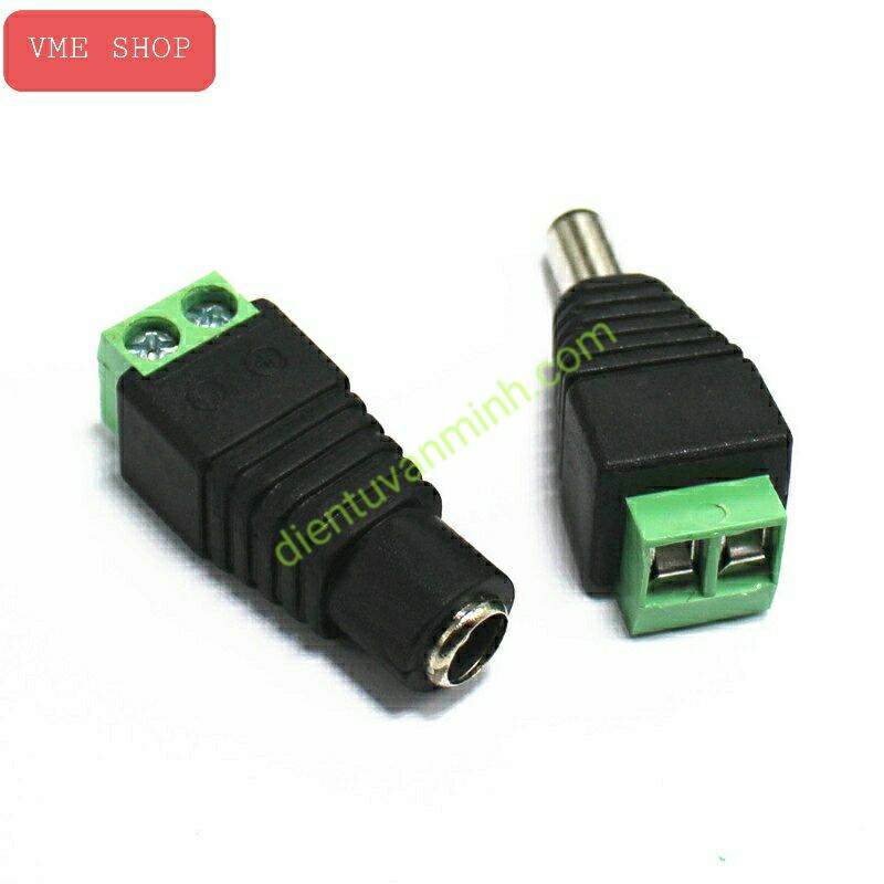 Jack chuyển đổi đầu cắm sang cổng dc 5.5*2.1mm dc005 tiện dụng