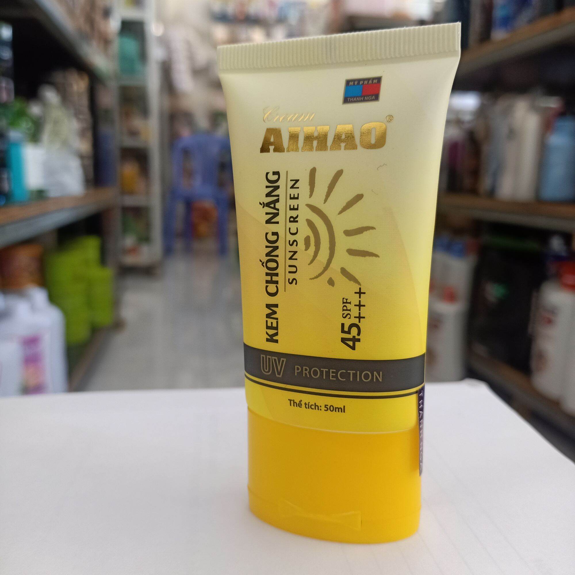 Kem Chống Nắng dưỡng da Aihao SPF45+++