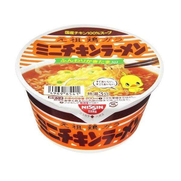 MÌ TÔ NHỎ NISSIN NHẬT BẢN VỊ GÀ  (CHICKEN RAMEN DONBURI MINI)