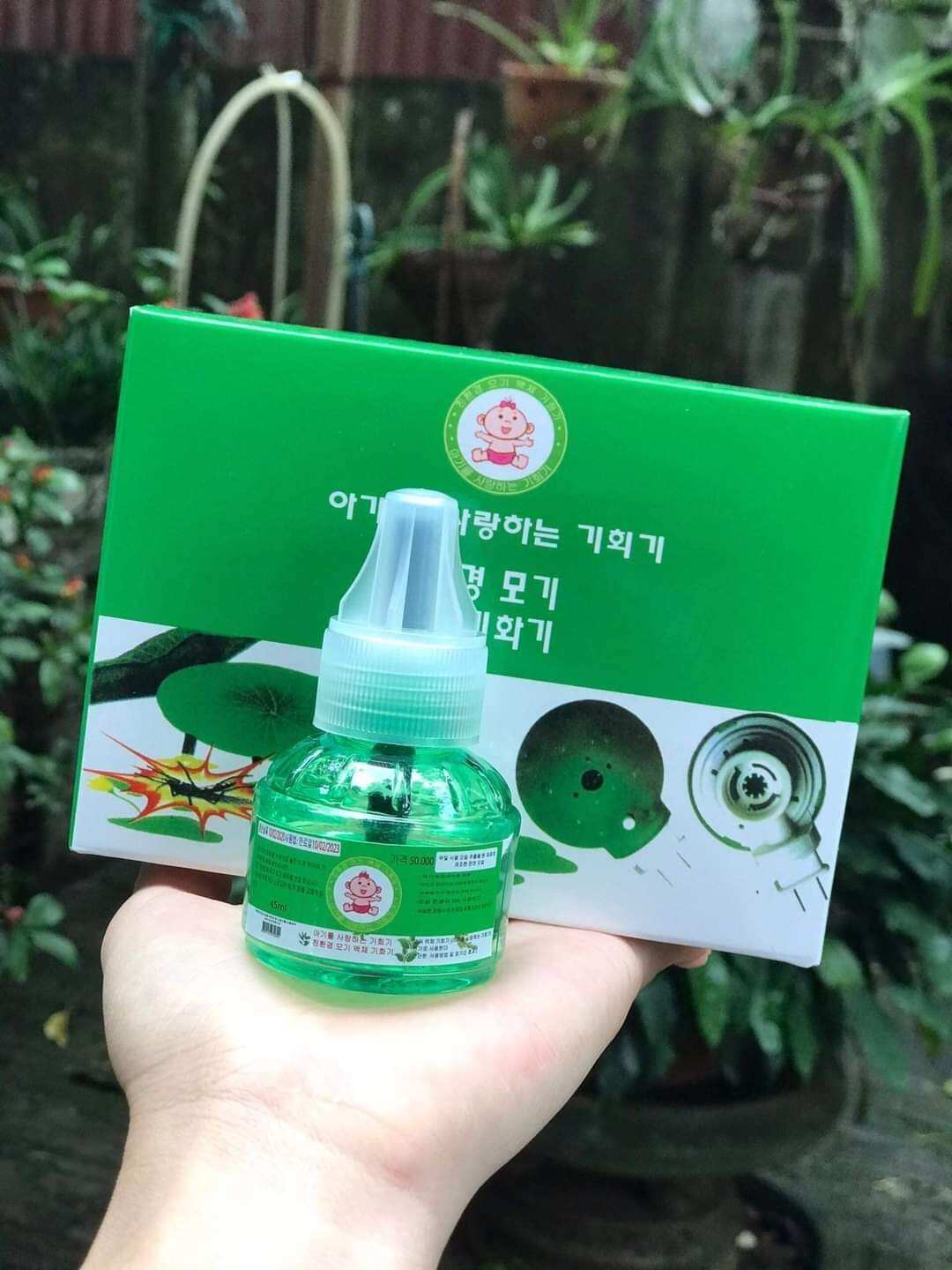 Tinh dầu đuổi muỗi hàn quốc
