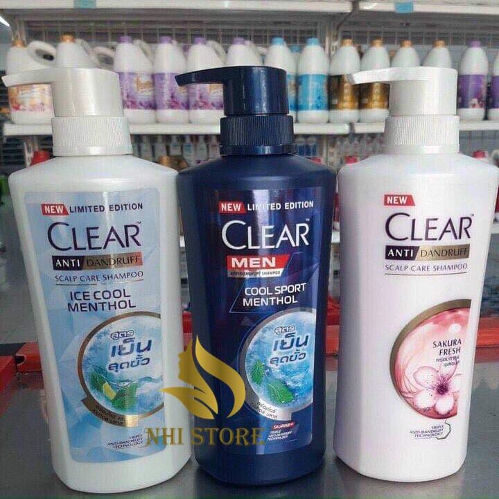 [Hàng Chính Hãng] Dầu Gội Clear Thái Lan