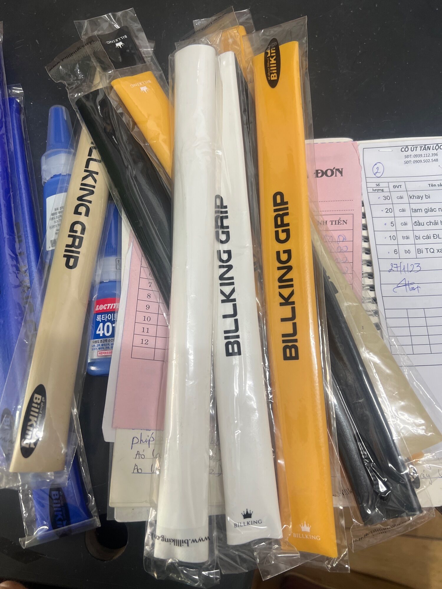 Ruốc bọc cơ bida Billking Hàn Quốc