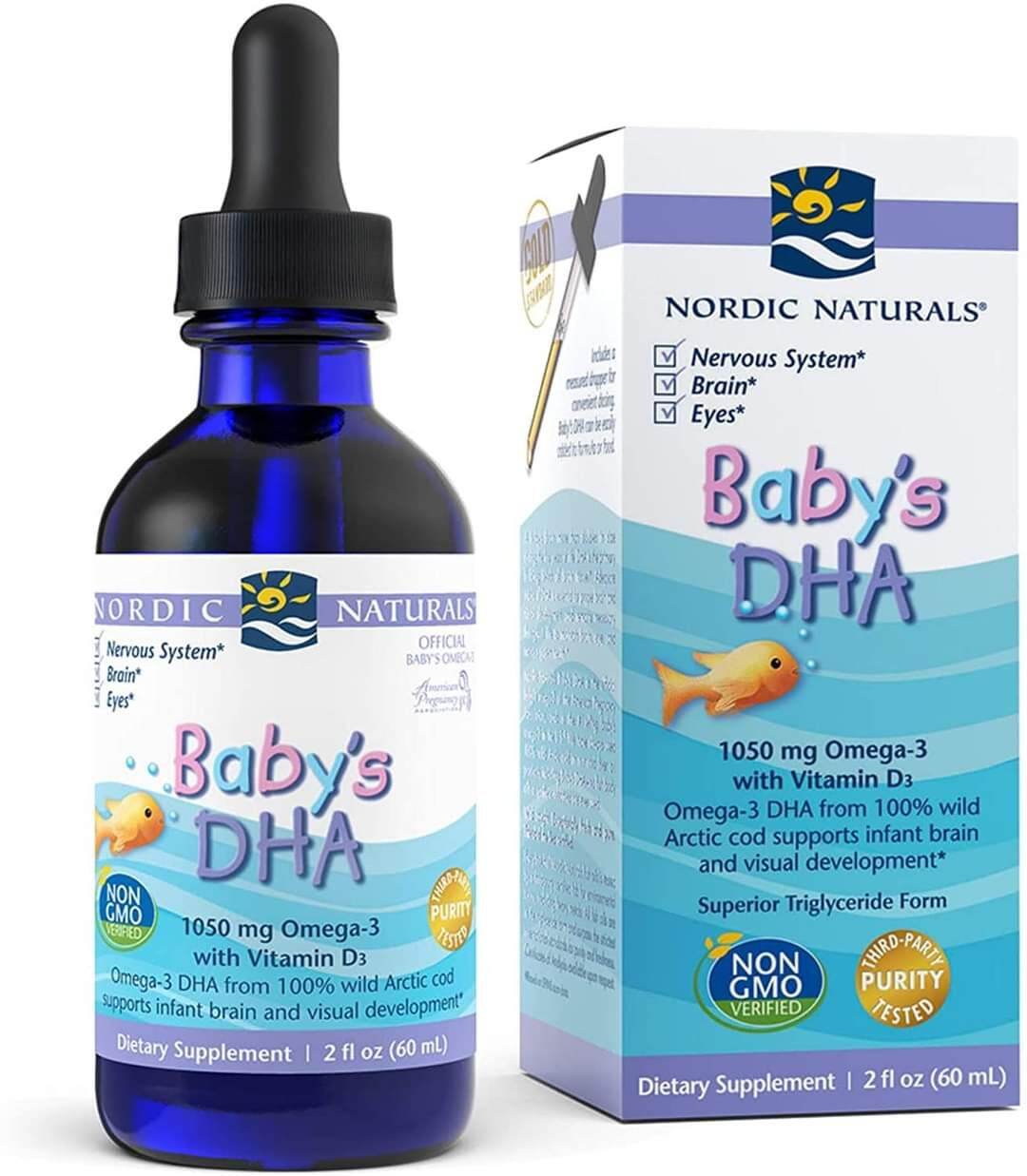 Baby DHA DropBổ sung Omega3 và Vitamin D3 cho trẻ