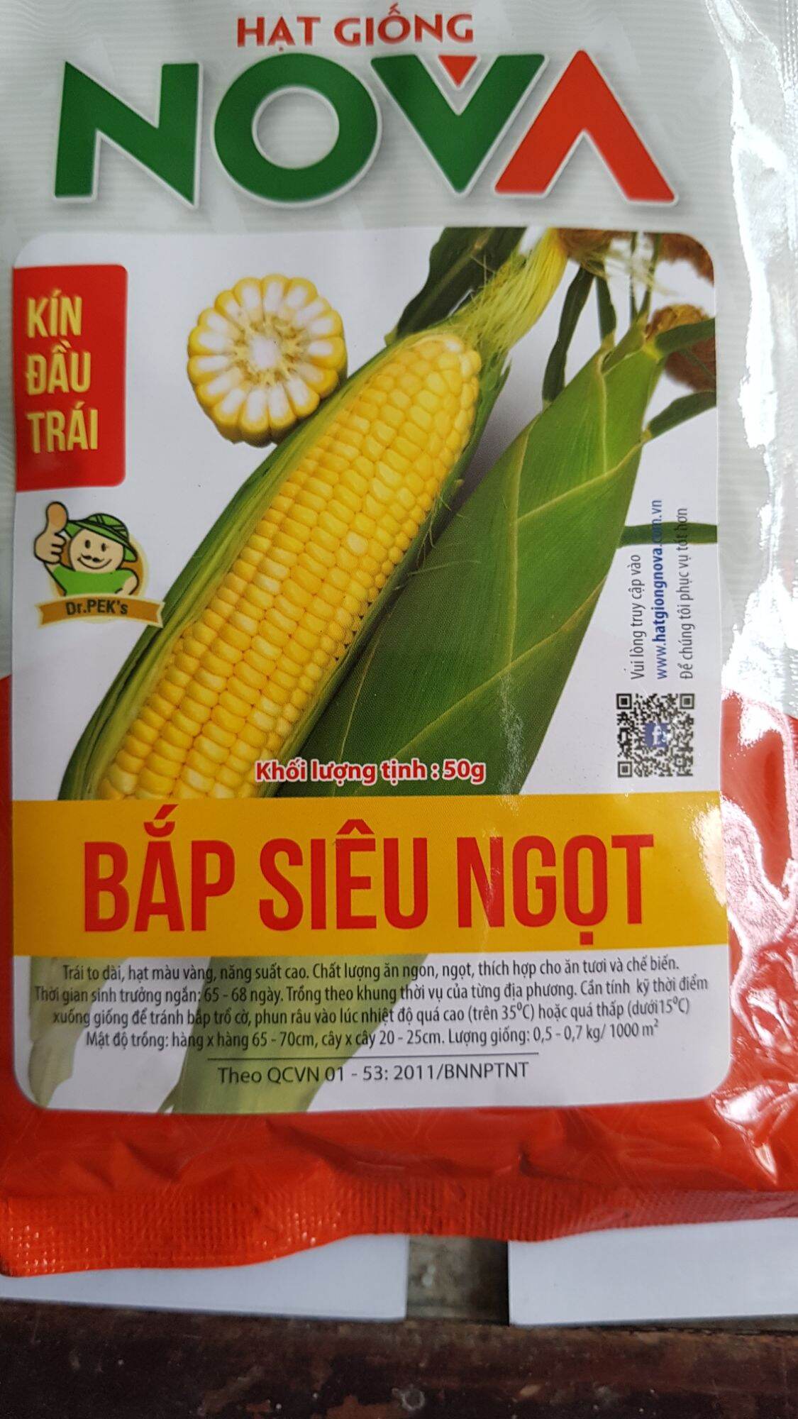 Hạt giống bắp siêu ngọt