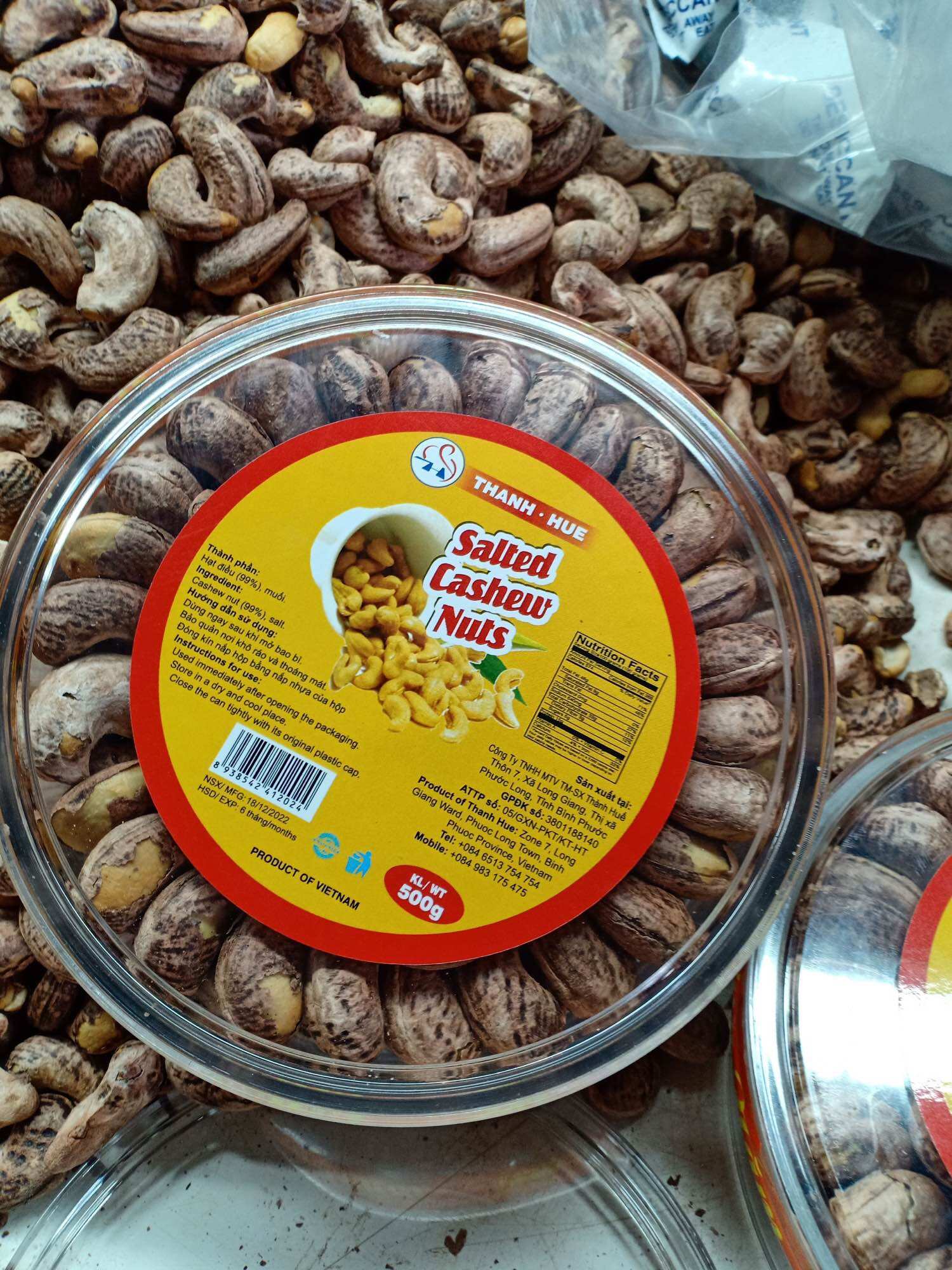 Hạt Điều Rang Muối Xếp Hoa 500gr A cồ