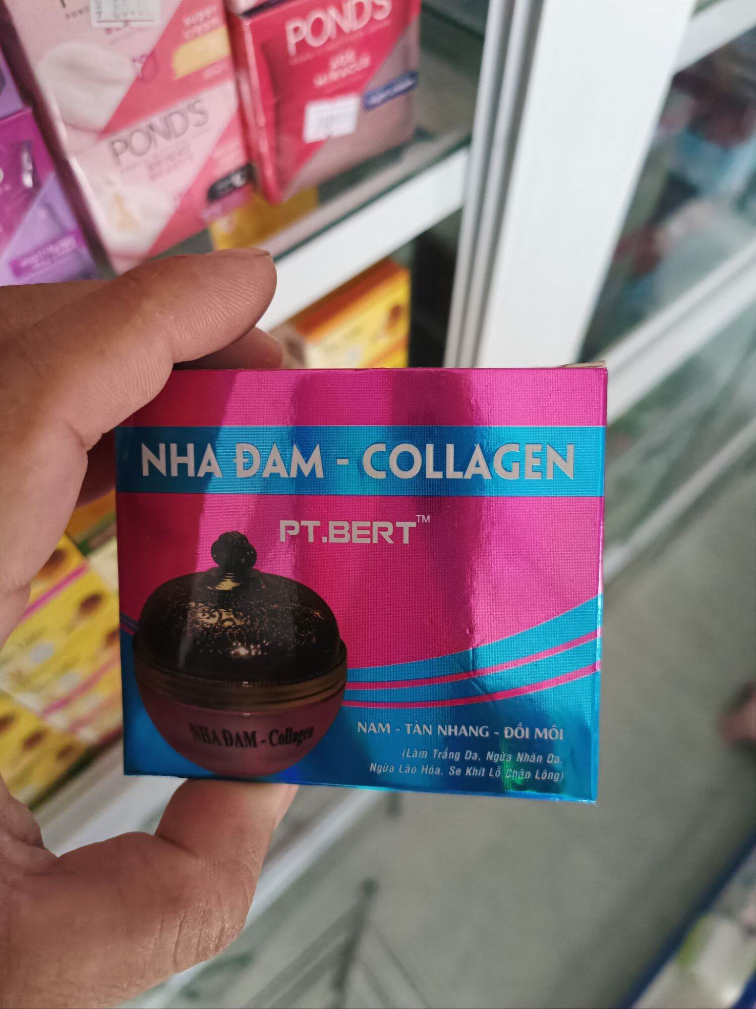 Kem nha đam collagen nám tàn nhang đồi mồi 20g