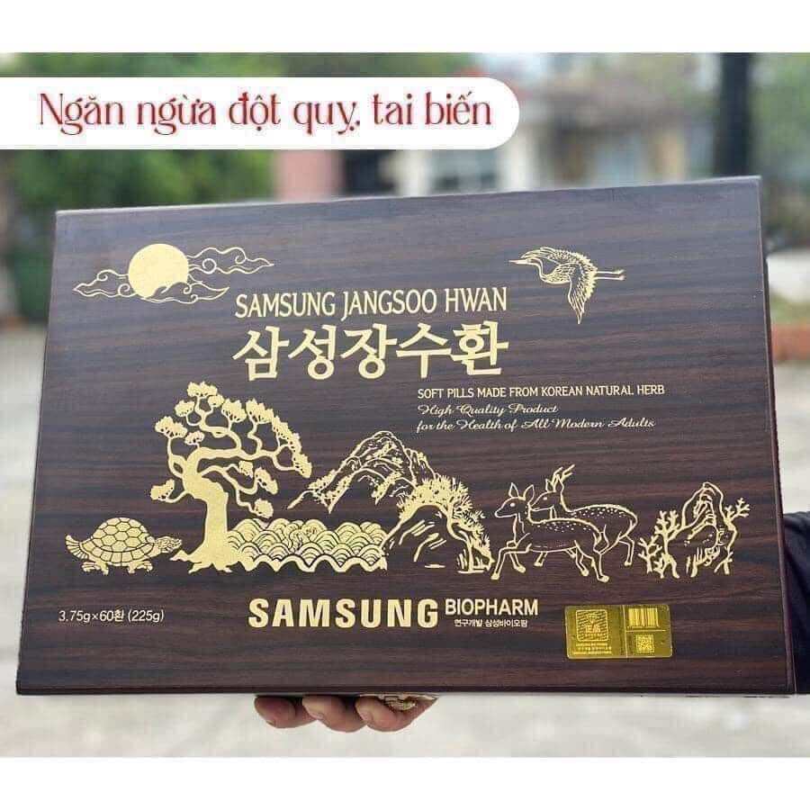 Viên Bổ Não Trầm Hương Samsung JangSoo Hwan Bio Pharm 60 Viên Hàn Quốc