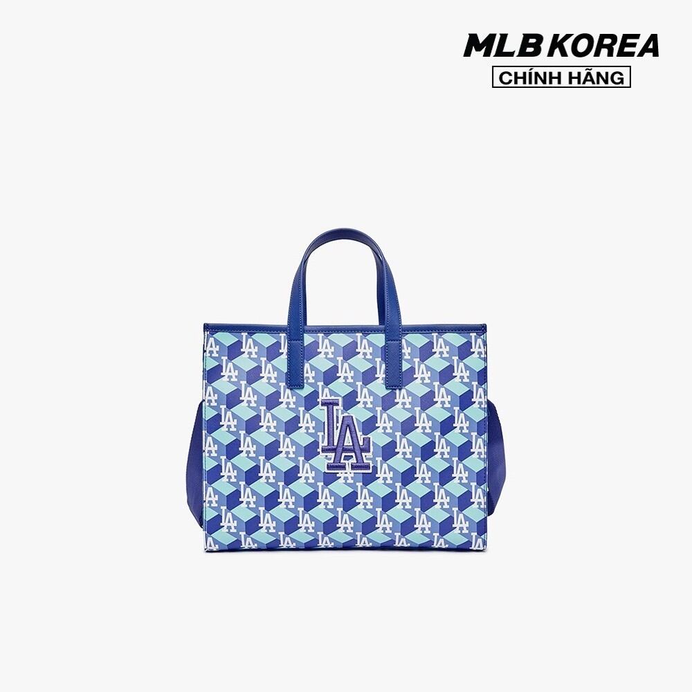 Mlb - túi xách chữ nhật cube monogram medium 3aorm042n-07bls