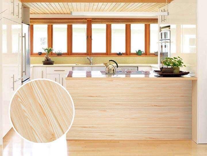 Xốp dán tường vân gỗ kích thước 70x70cm
