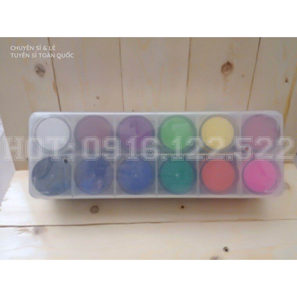 Hộp Màu Nước Poster Dooly 30ml 12 Màu