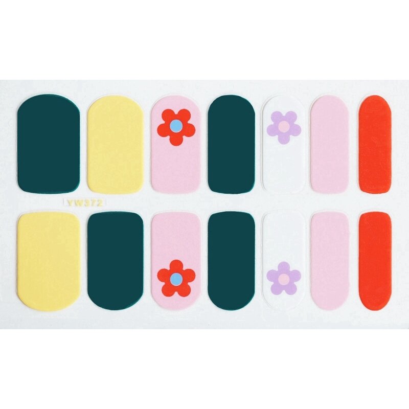 [HCM]Miếng Dán Móng Tay Nail Sticker họa tiết