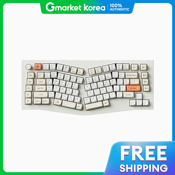 Keychron(KEYCHRON) | Bàn phím cơ không dây Ergonomic Alice Keychron V10 PRO SE ZMK màu Retro Pastel 