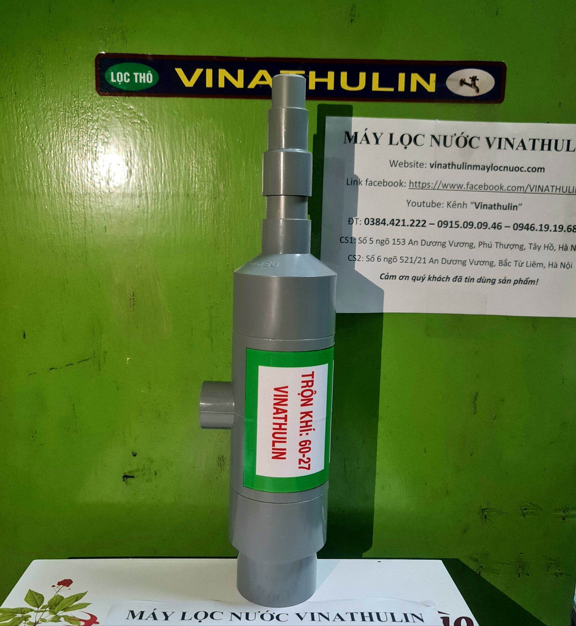 Bộ trộn khí VINATHULIN (Ejector)