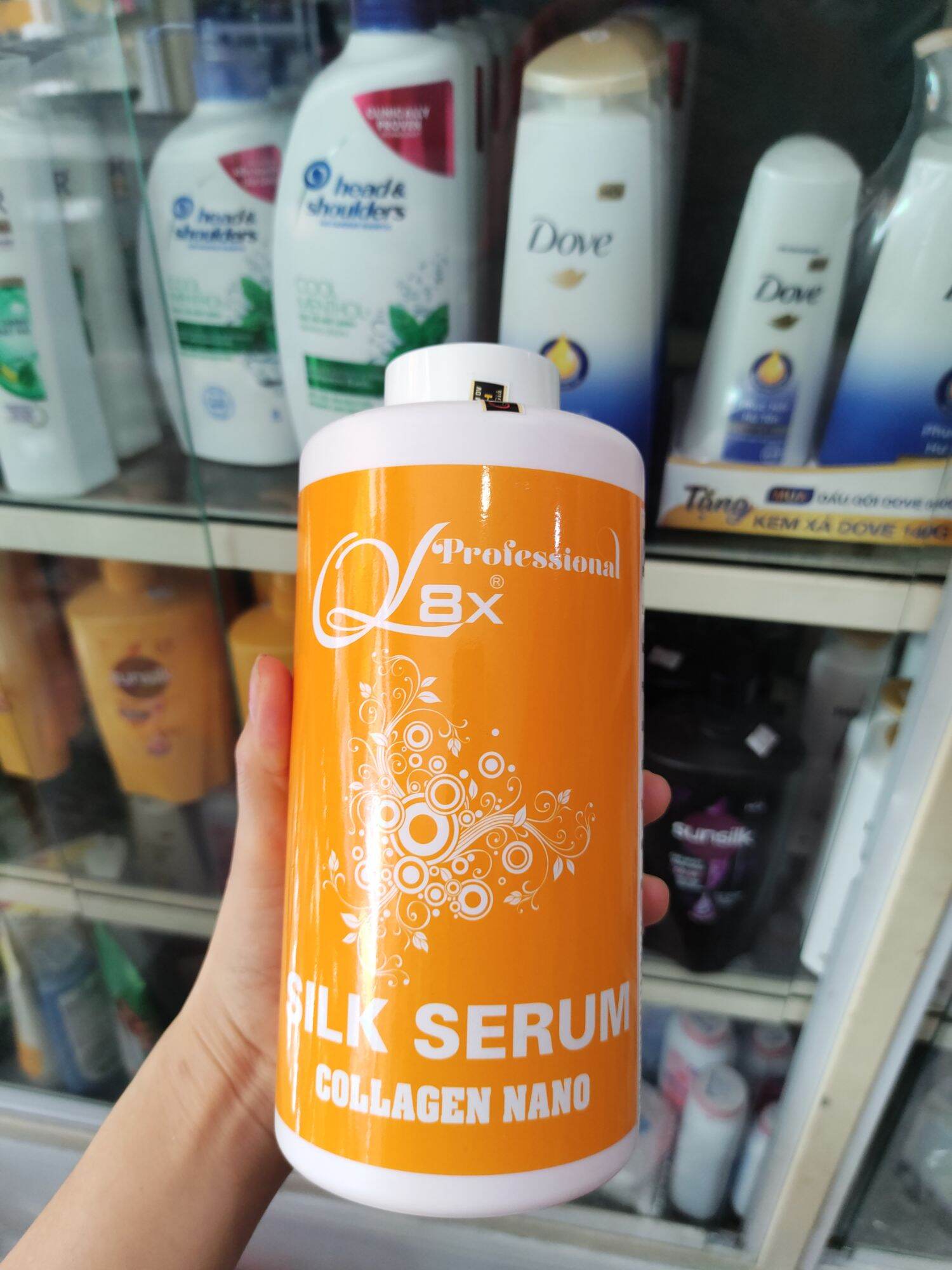 Phủ lụa Silk Serum Collagen Nano 1000 ml