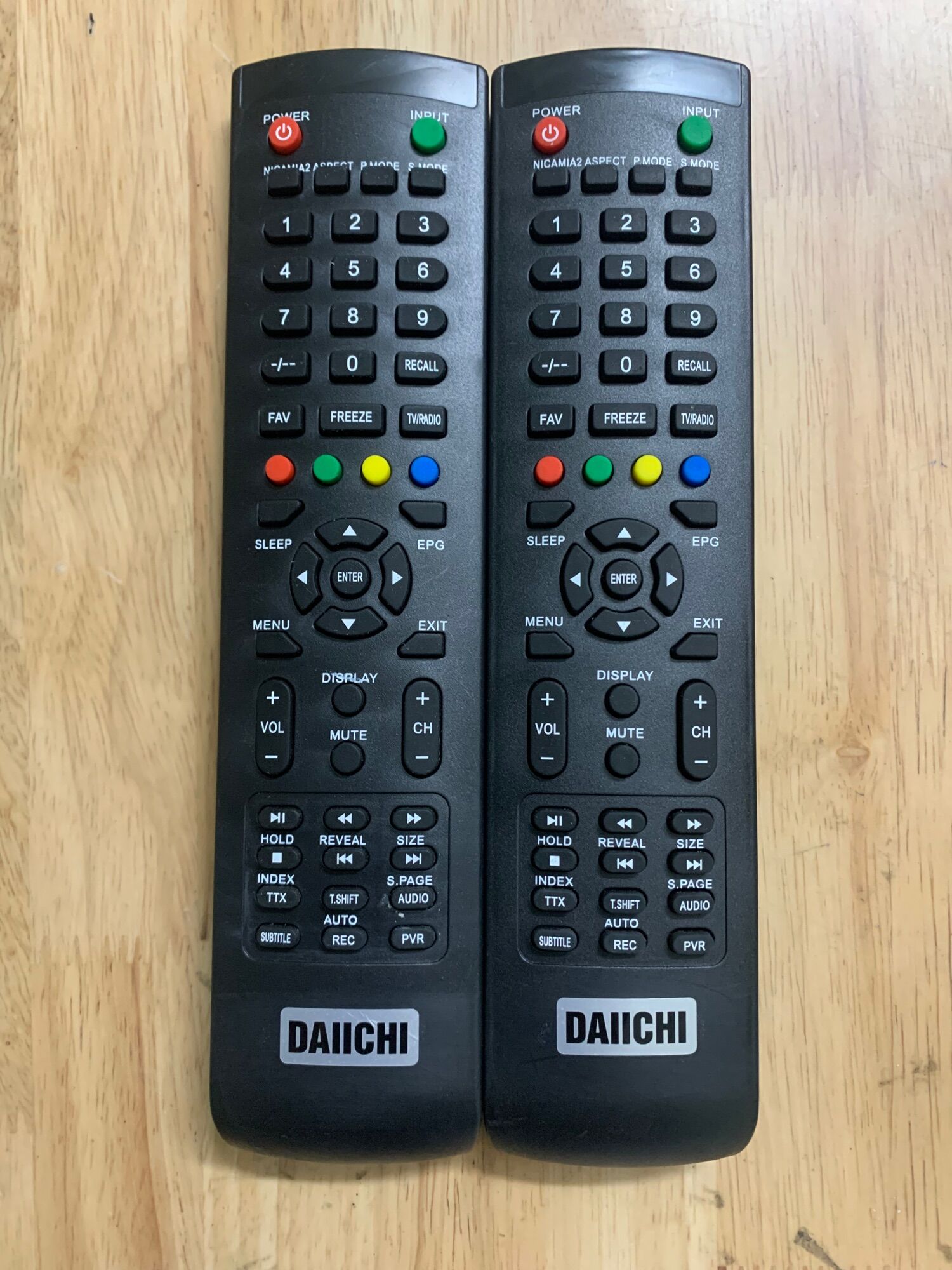 Điều khiển tivi led Daiichi (không dùng cho tivi Smart)