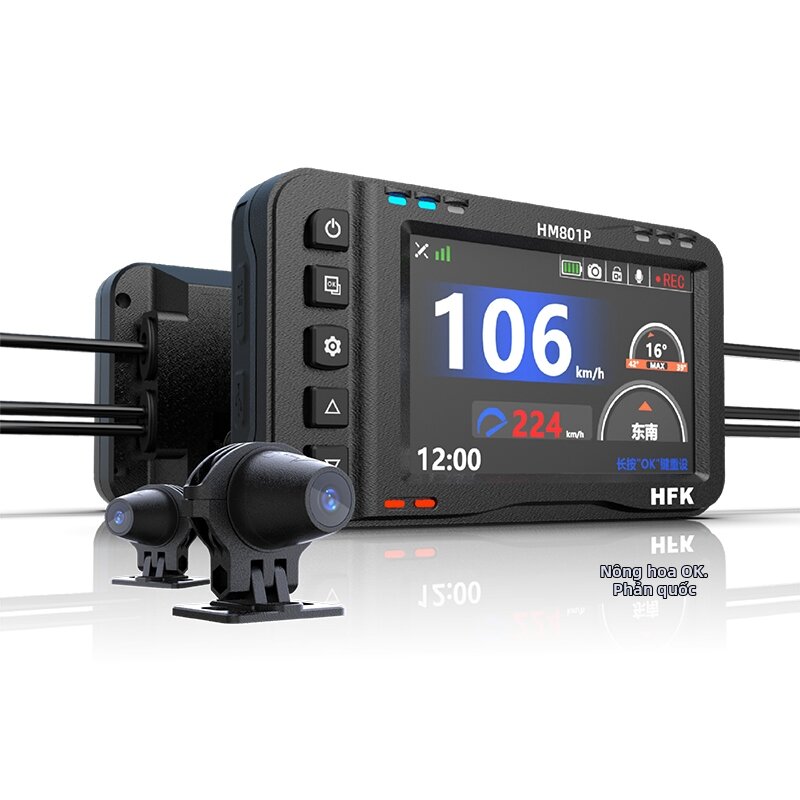 HFK | Motorcycle Dash Cam Waterproof Giá 19,614,000 Đồng*Miễn phí vận chuyển